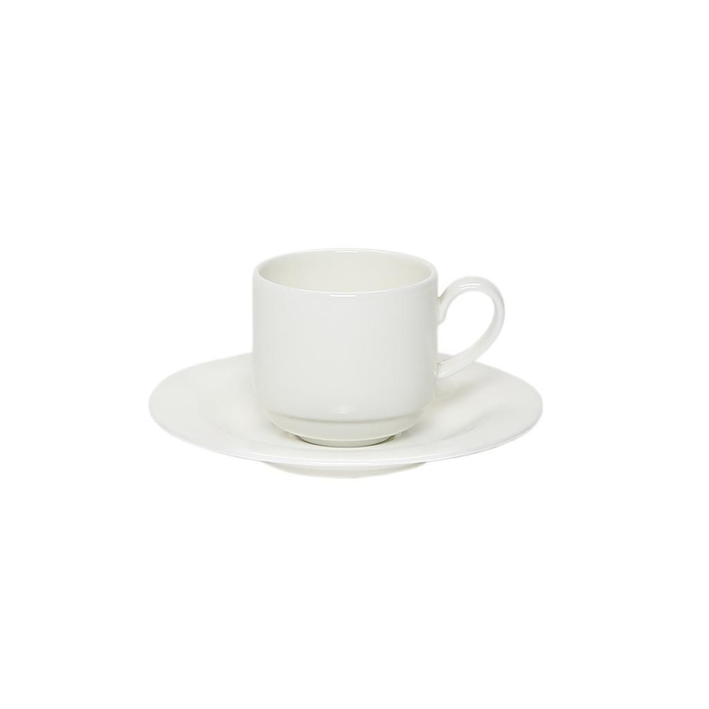 Piatto Per Tazza Caffè 12 cm Verona - Royal Bone China