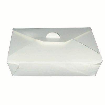 Firstpack -  Scatola per cibo bianca 21,5 x 16 x 5 cm