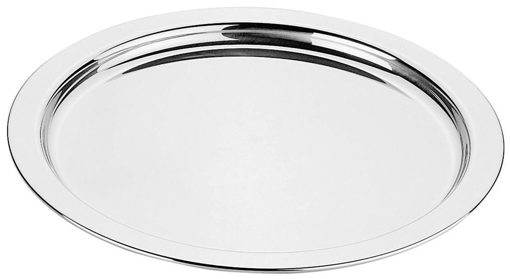 Pintinox - Vassoio Tondo Con Bordo 34 cm