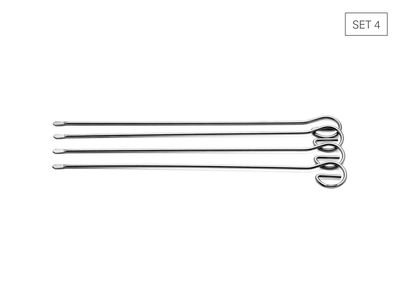 Set da 4 spiedini shish kebab 21 cm - Weis