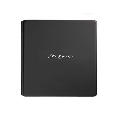 Dag Style - Porta Menu TOSCANA QUADRATO scritta menu 23,2x23,2 cm
