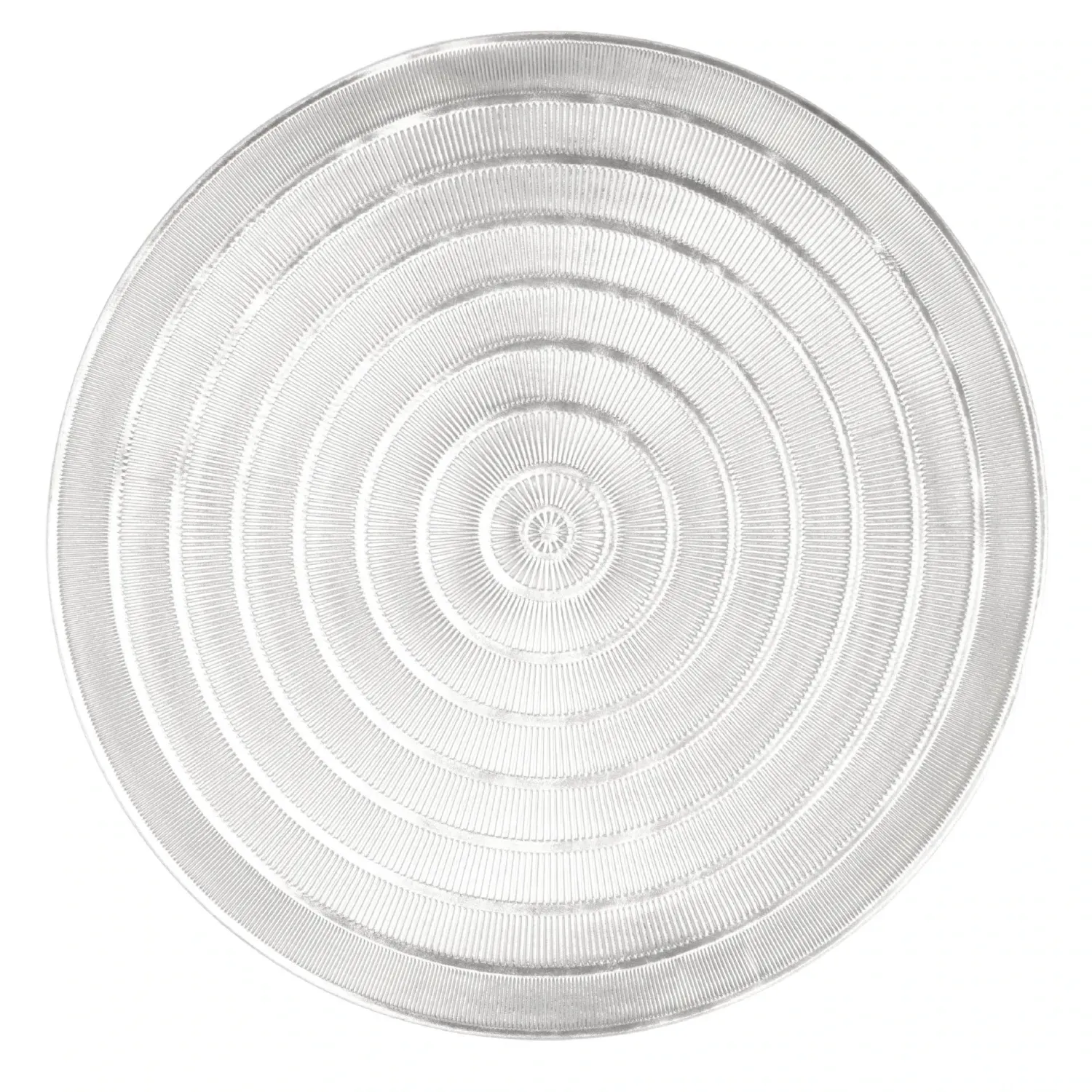 Tovaglietta Cerchi 39,5 cm Argento - Tirolix