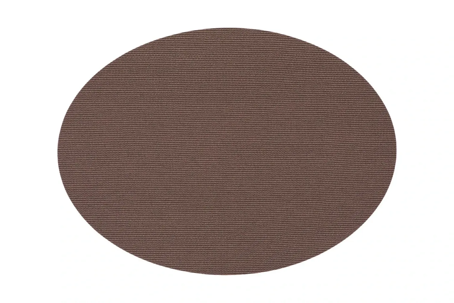 Tovagliette Ovale Testurizzate 33x45 cm Marrone - Tirolix