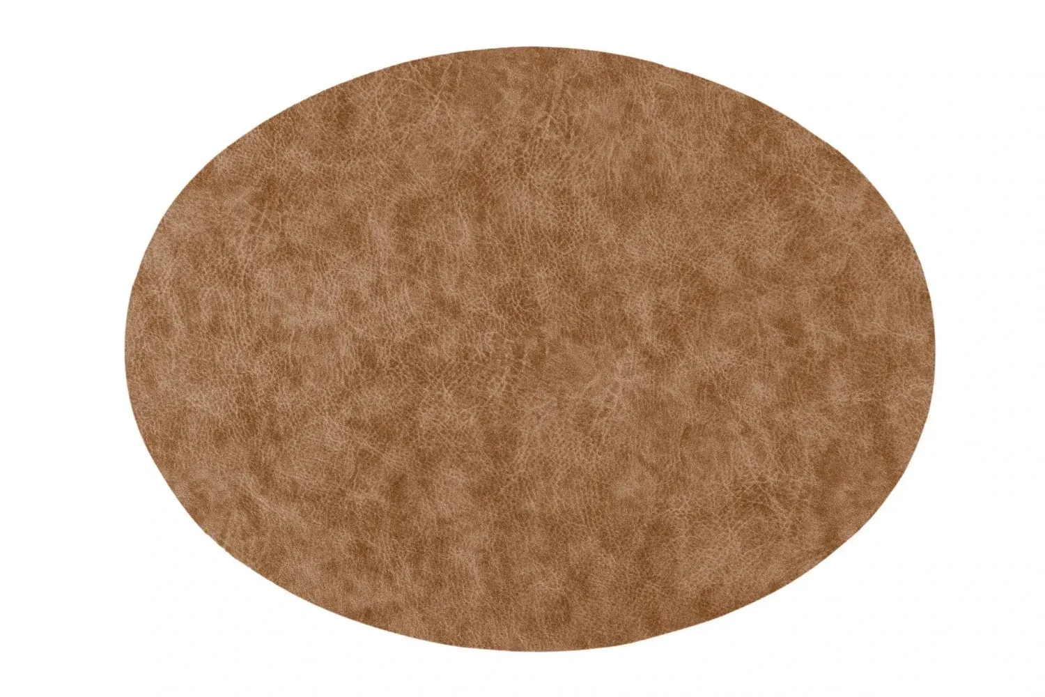 Tovaglietta Ovale Finta Pelle 33x45 cm Bronzo - Tirolix