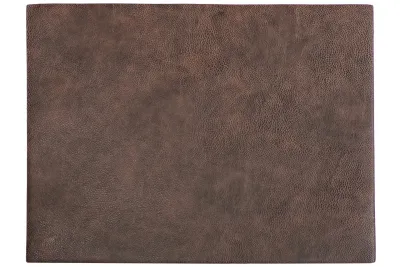 Tovaglietta Finta Pelle 33x45 cm Marrone Scuro - Tirolix