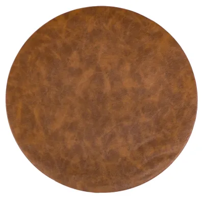 Tovaglietta Sfumata Rotonda 38 cm Ruggine - Tirolix