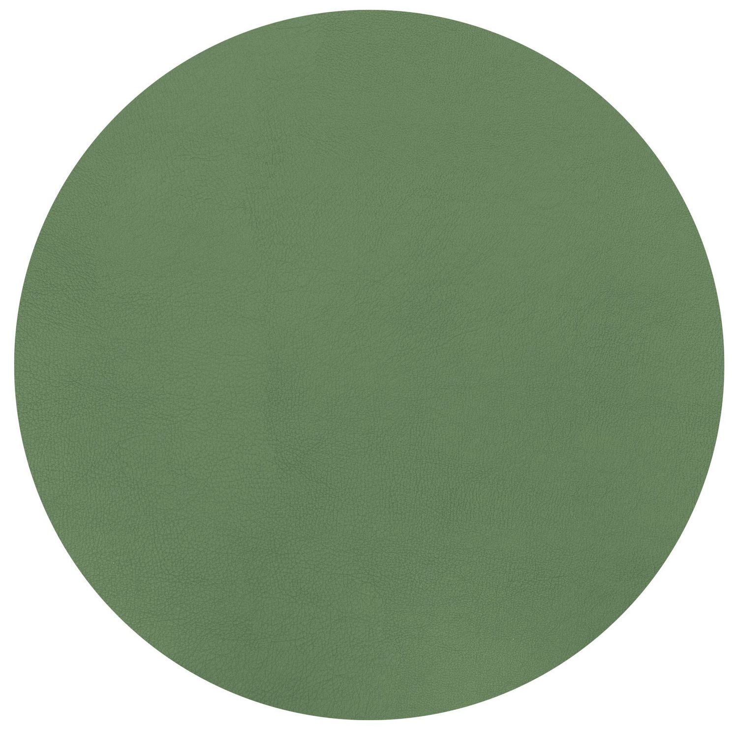 Tovaglietta Rotonda Ecopelle 38 cm Verde Dill - Tirolix