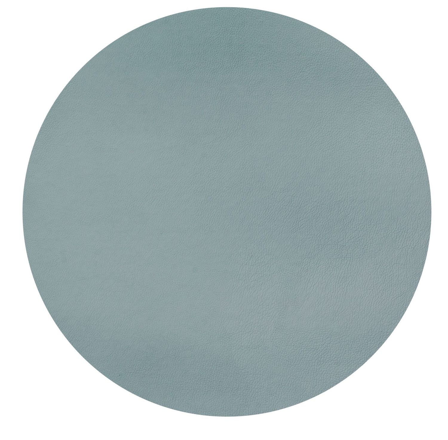 Tovaglietta Rotonda Ecopelle 38 cm Blu Chiaro - Tirolix