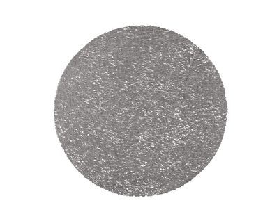 Tovaglietta Rotonda Motivo Fili 40 cm Taupe - Tirolix
