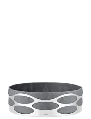 Cestino pane 23 x 7 cm Grigio scuro 23 cm Embrace - Stelton