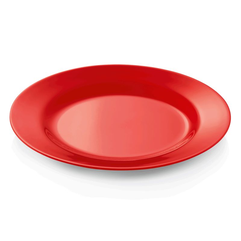 Tirolix - Piatto piano 23 cm Rosso