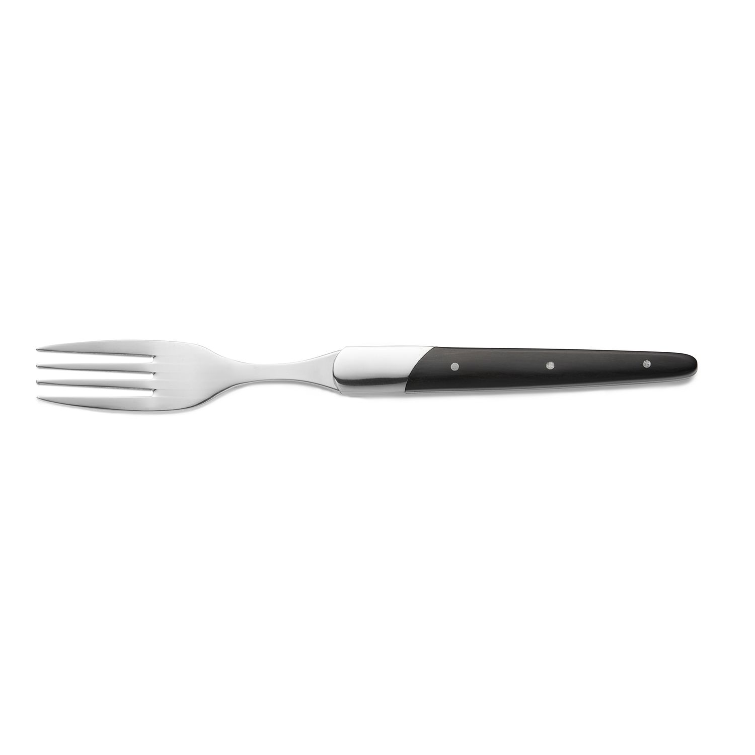 Tirolix - Forchetta da bistecca 22,5 cm Nero Carlos