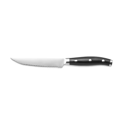 Tirolix - Coltello da bistecca 23,5 cm Nero Carlos