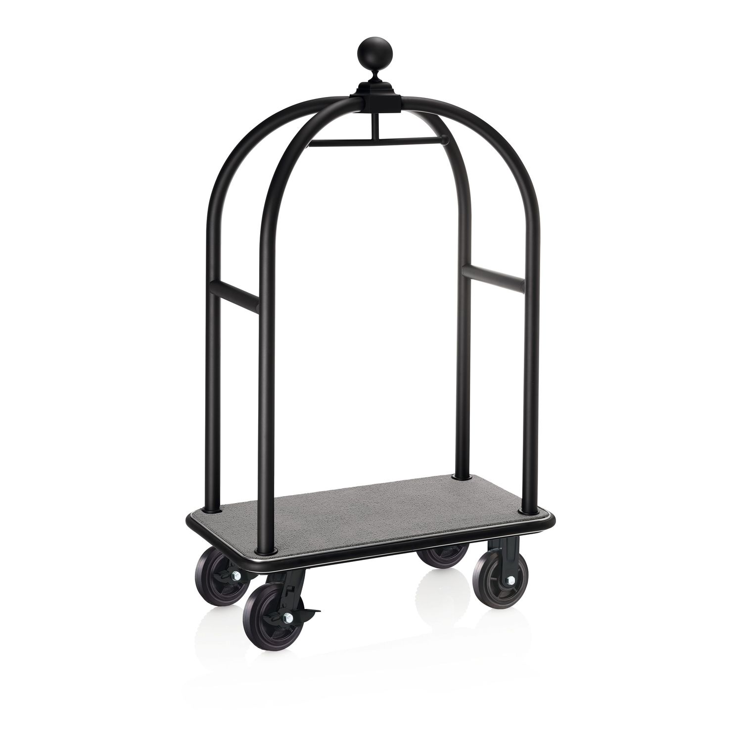 Tirolix - Carrello portabagagli 112 x 60 x 190 cm Grigio Drift
