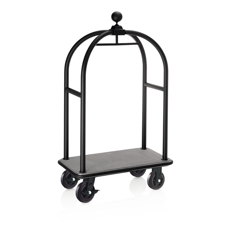 Tirolix - Carrello portabagagli 112 x 60 x 190 cm Grigio Drift