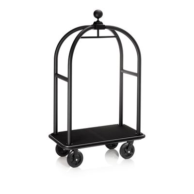 Tirolix - Carrello portabagagli 112 x 60 x 190 cm Nero Drift