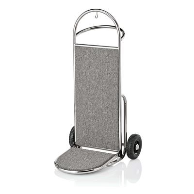 Tirolix - Carrello portabagagli 61 x 70 x 120 cm Argento Sprint