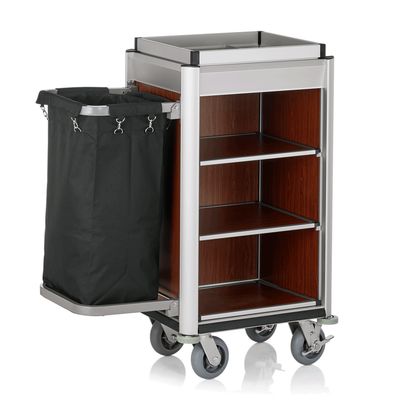 Tirolix - Carrello da servizio 95 x 55 x 116 cm Marrone Isabella