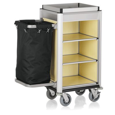 Tirolix - Carrello da servizio 95 x 55 x 34 cm Avorio Isabella