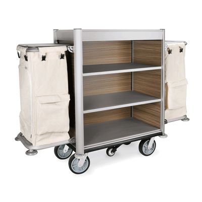 Tirolix - Carrello da servizio 190 x 65 x 140 cm Avorio Heidi