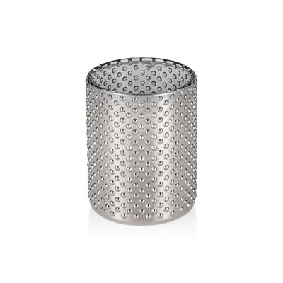 Tirolix - Portacandela 8 x 10 cm Metallico Nubs