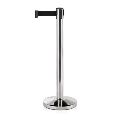 Tirolix - Barriera acciaio/nero 200 x 90 cm Lightflex