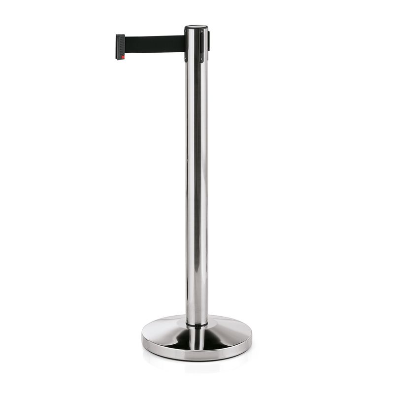 Tirolix - Barriera acciaio/nero 200 x 90 cm Lightflex