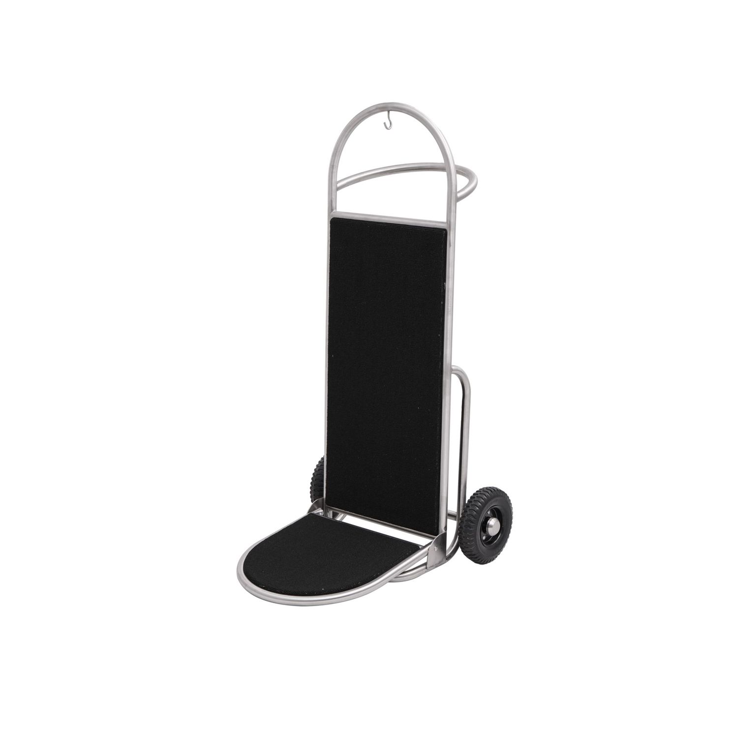 Tirolix - Carrello portabagagli 61 x 70 x 120 cm Nero/Argento Sprint