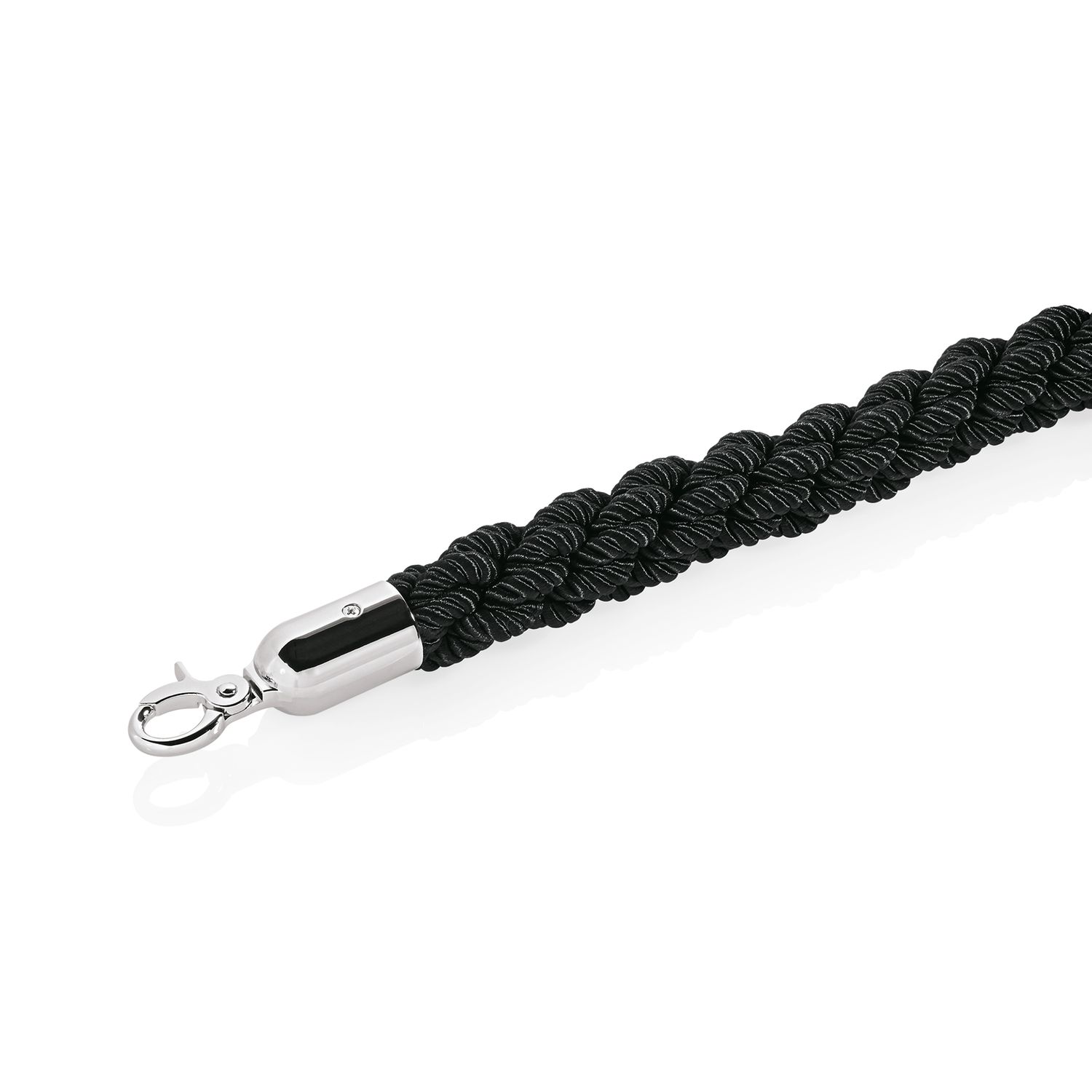 Tirolix - Corda attorcigliata 150 cm Nero