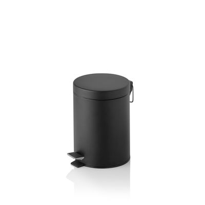 Tirolix - Cestino a pedale 5 l Nero