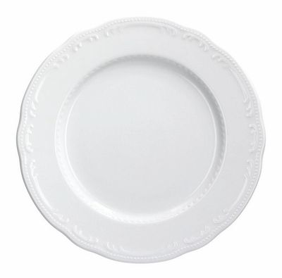 Tognana - Piatto piano 31 cm Vecchio Vienna Bianco