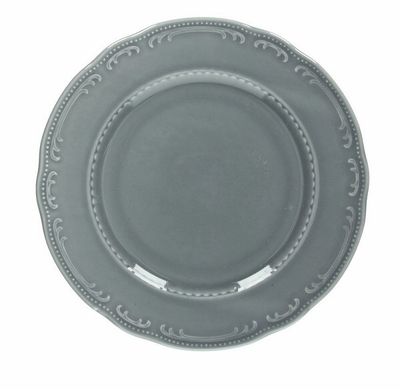 Tognana - Piatto piano 28 cm Vecchio Vienna Grigio