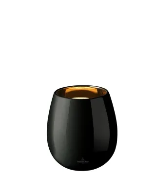 Villeroy &amp; Boch - Lampada da tavolo Numbai Led Nero/Oro 15 cm