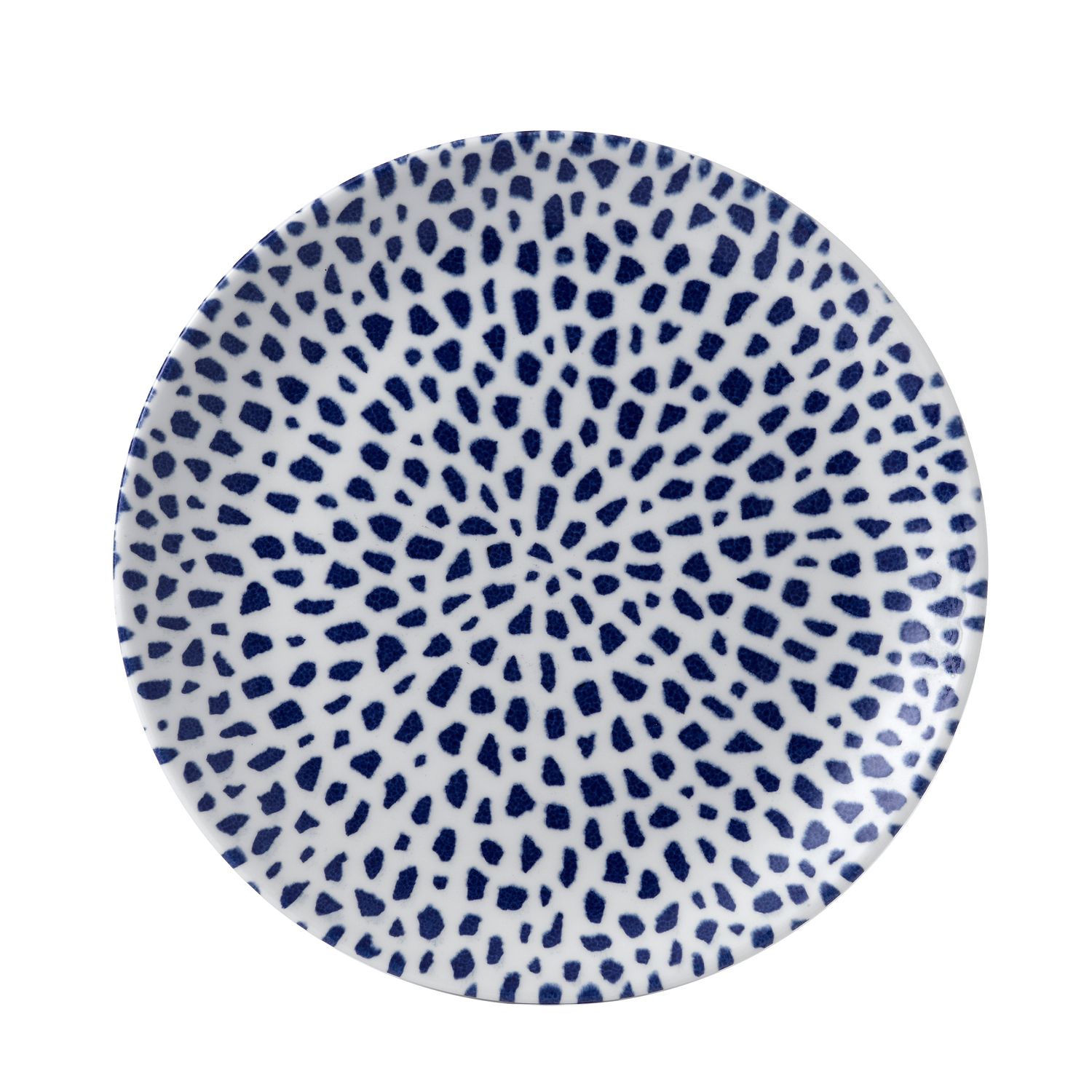 Piatto coupè 26 cm - Terrazo Blue Dudson