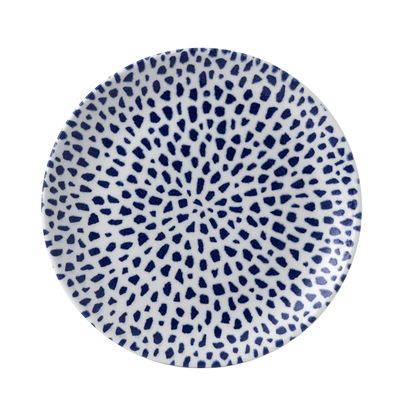 Piatto coupè 26 cm - Terrazo Blue Dudson