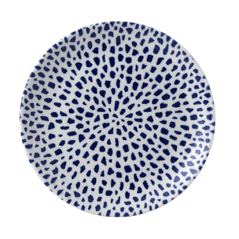 Piatto coupè 28.8 cm - Terrazo Blue Dudson