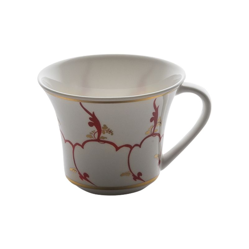 Geminiano Cozzi - Tazza caffè 11 cl Feston e Cadena Rosso