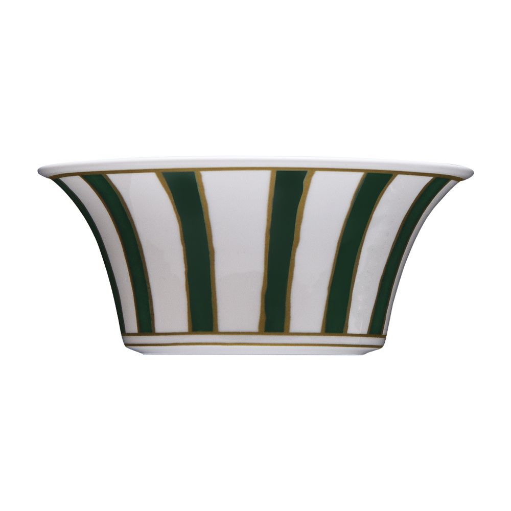 Geminiano Cozzi - Insalatiera 24 cm Striche Verdi e Oro