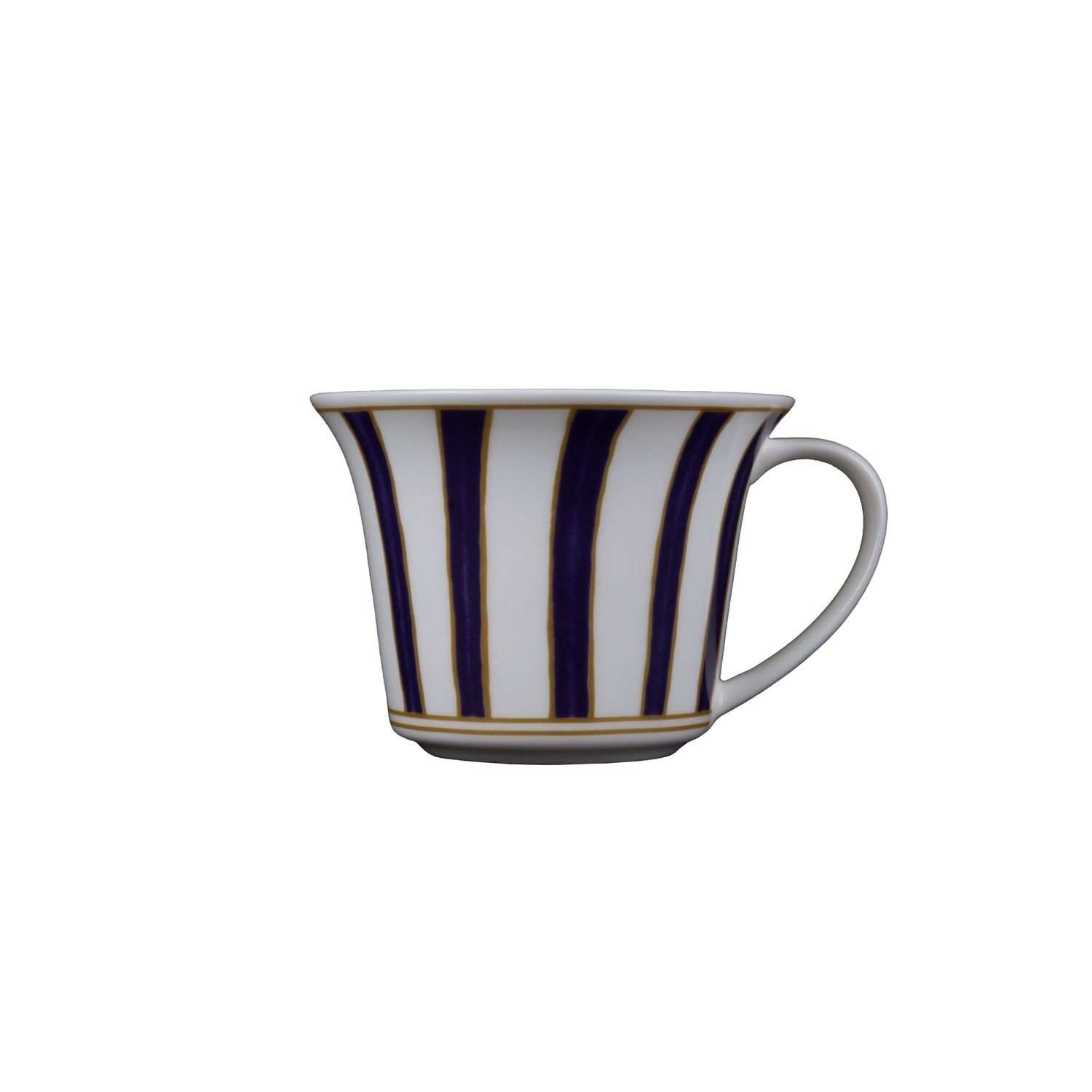 Geminiano Cozzi - Tazza tè/cappuccino 25 cl Striche Blu e Oro