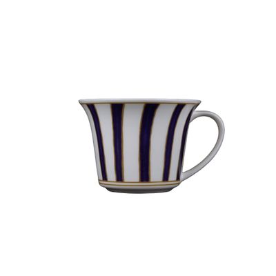 Geminiano Cozzi - Tazza tè/cappuccino 25 cl Striche Blu e Oro