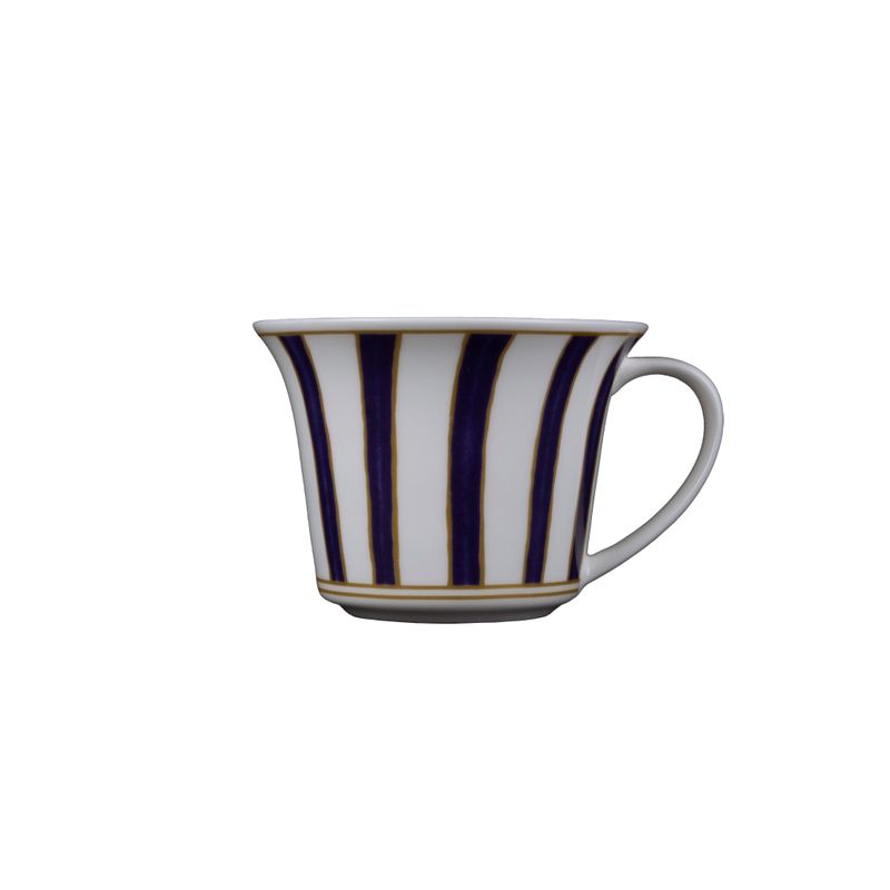 Geminiano Cozzi - Tazza tè/cappuccino 25 cl Striche Blu e Oro