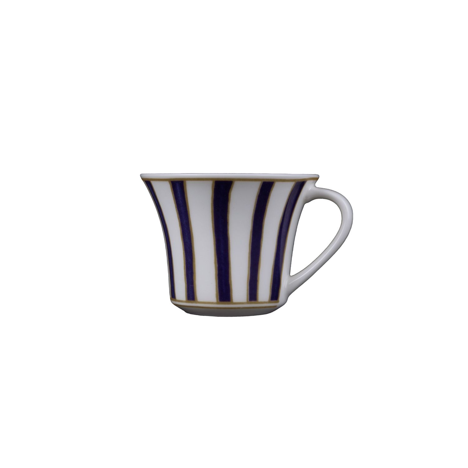 Geminiano Cozzi - Tazza caffè 11 cl Striche Blu e Oro