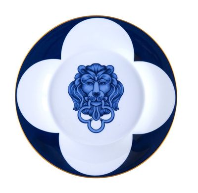 Geminiano Cozzi - Piatto dessert 22 cm El Leon Blu