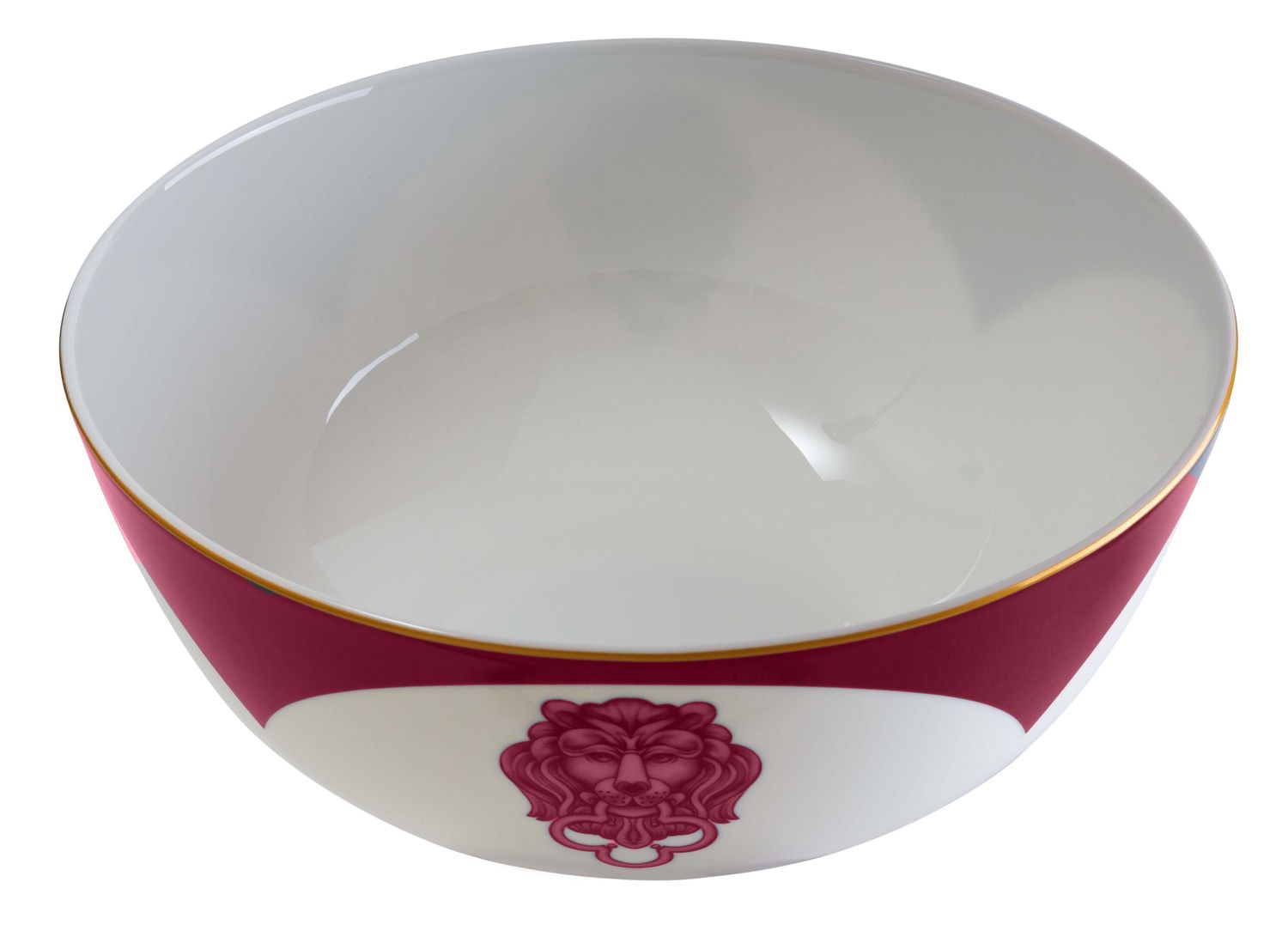 Geminiano Cozzi - Insalatiera 23 cm El Leon Rosa