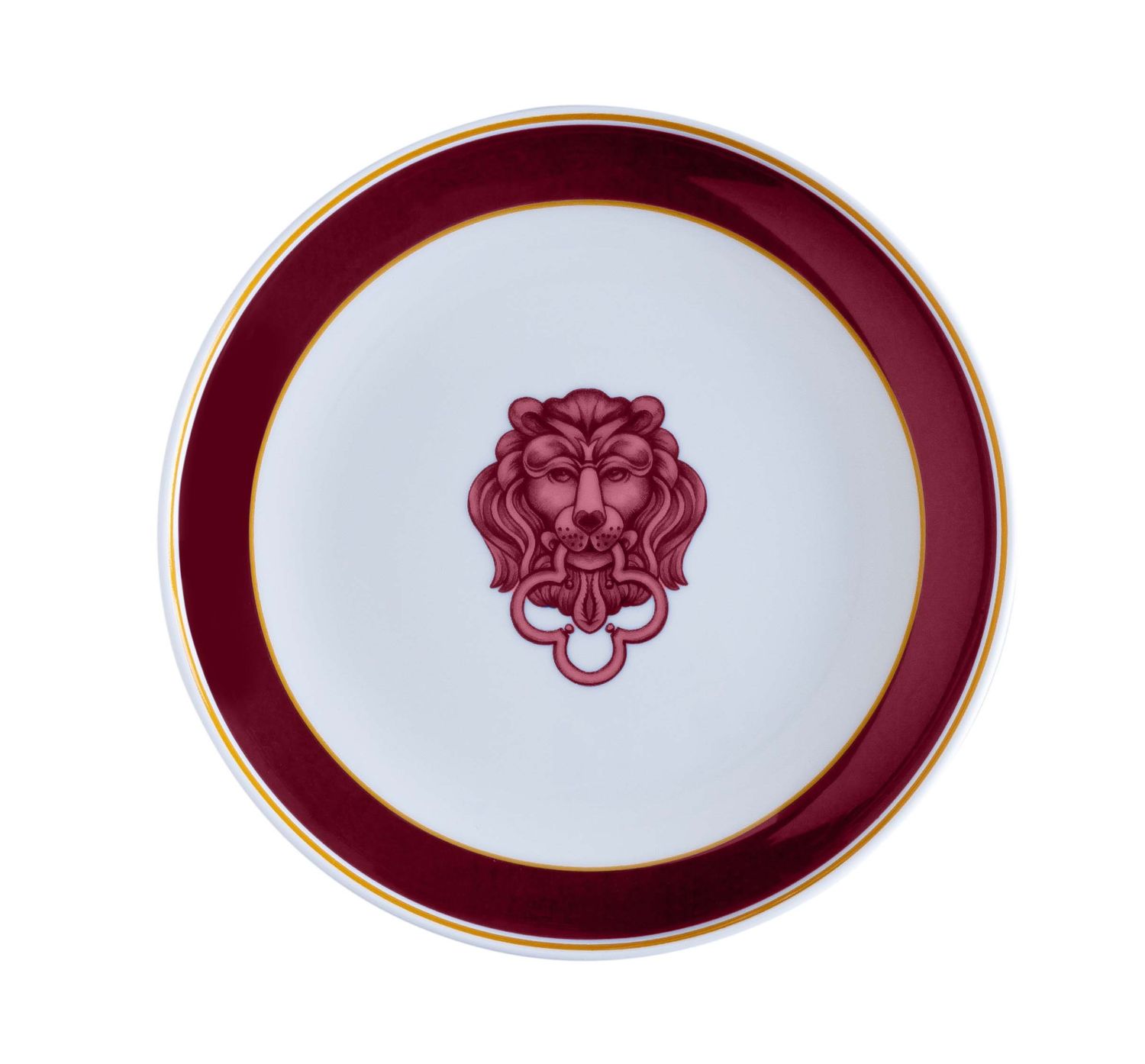 Geminiano Cozzi - Piattino pane e burro 15 cm El Leon Rosa