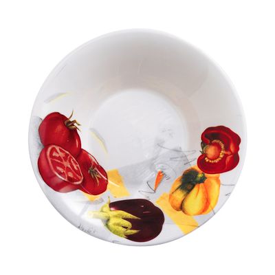 Geminiano Cozzi - Piatto fondo 22 cm Vegan La Cucina Italiana