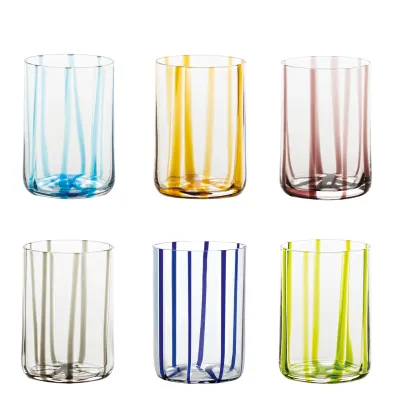 Tumbler 6 pezzi 35 cl Tirache Monocolore - Zafferano