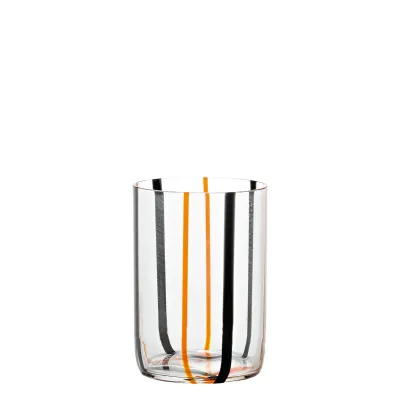Tumbler 35 cl Tirache Nero/Arancione - Zafferano
