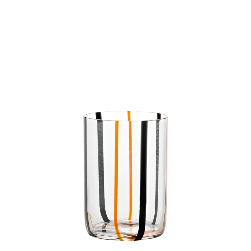 Tumbler 35 cl Tirache Nero/Arancione - Zafferano