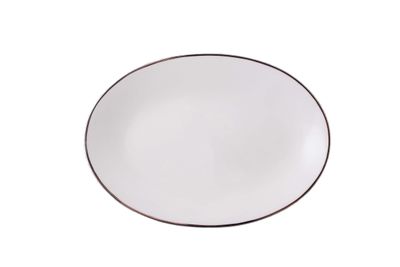 Geminiano Cozzi - Piatto ovale 26 cm Ducale